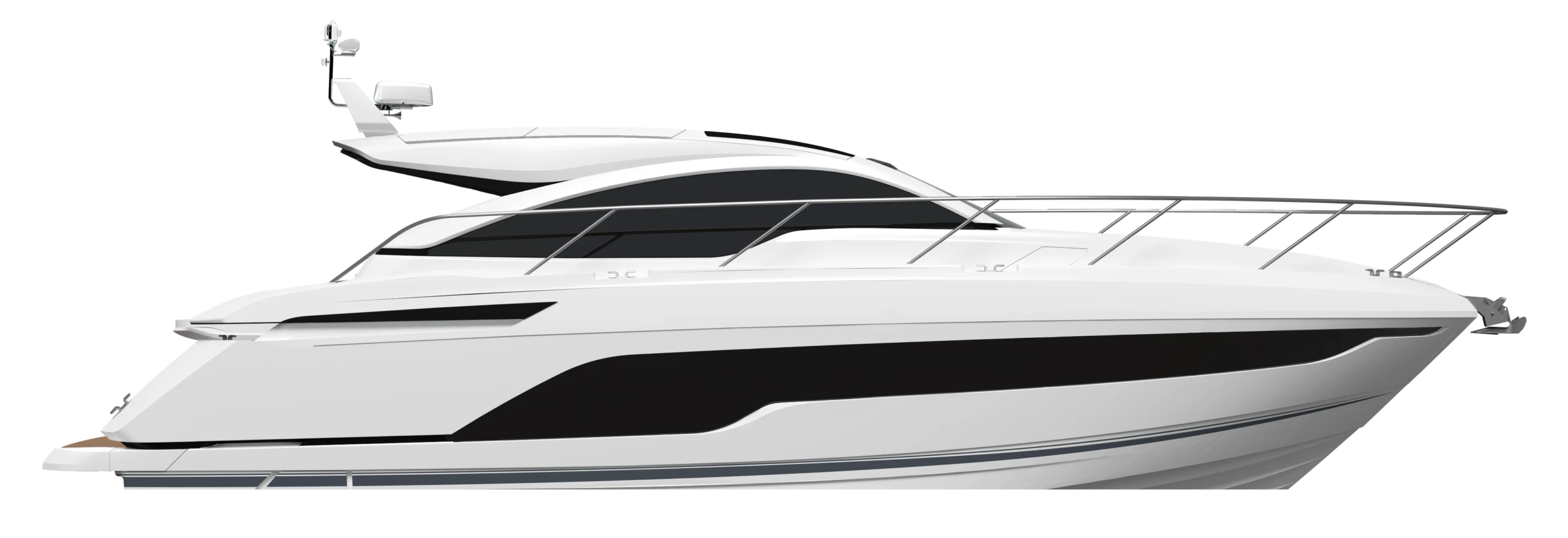 Targa 47 GT Side Profile Targa 50